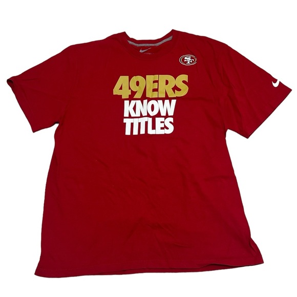 Nike Men's San Francisco 49ers T-Shirt Size XL - Picture 1 of 5